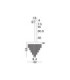 Revia Pendant Ceiling Light Matt Black Triac Dimmable LED 28W 1092lm 3000K-10