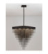 Revia Pendant Ceiling Light Matt Black Triac Dimmable LED 79W 2754lm 3000K-4