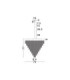 Revia Pendant Ceiling Light Matt Black Triac Dimmable LED 79W 2754lm 3000K-9