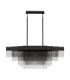 Revia Pendant Ceiling Light Matt Black Triac Dimmable LED 46W 1654lm 3000K-1