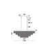 Revia Pendant Ceiling Light Matt Black Triac Dimmable LED 46W 1654lm 3000K-8