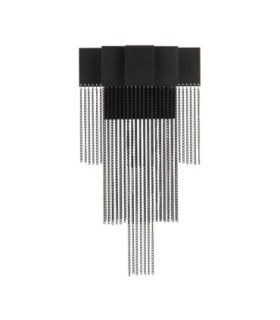 Revia Wall Lamp Matt Black Triac Dimmable LED 8W 290lm 3000K-1