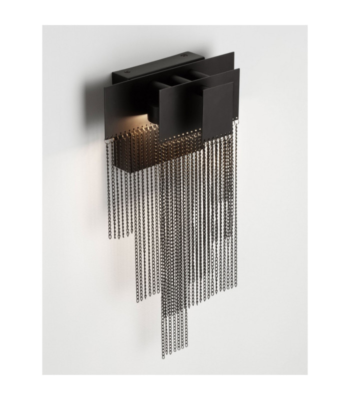 Revia Wall Lamp Matt Black Triac Dimmable LED 8W 290lm 3000K-6