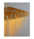 Revia Pendant Ceiling Light Brushed Gold Triac Dimmable LED 79W 2754lm 3000K-6