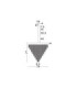 Revia Pendant Ceiling Light Brushed Gold Triac Dimmable LED 79W 2754lm 3000K-9