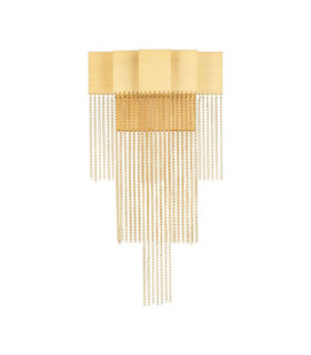 Revia Wall Lamp Brushed Gold Triac Dimmable LED 8W 290lm 3000K-1