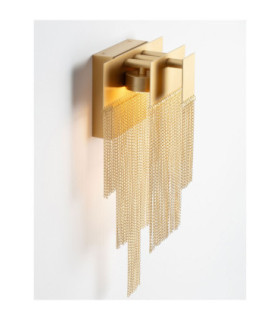 Revia Wall Lamp Brushed Gold Triac Dimmable LED 8W 290lm 3000K-2