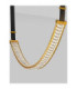 Lazura Integrated LED Pendant Ceiling Light Gold Black Triac Dimmable LED 37W 2220lm 3000K-5