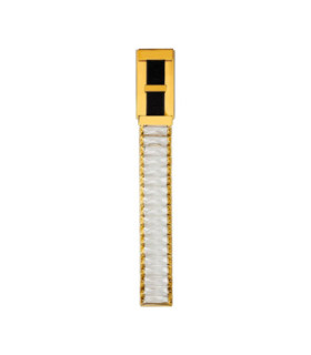 Lazura Integrated LED Wall Lamp Gold Black Triac Dimmable LED 9W 540lm 3000K-1