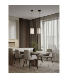Nol Pendant Ceiling Light Antique Brass Triac Dimmable LED 11W 715lm 3000K-2