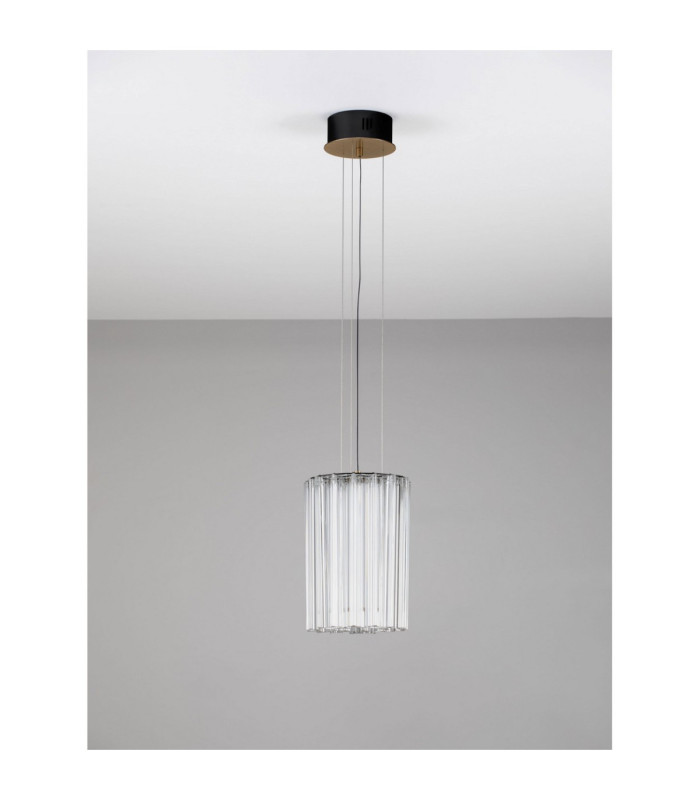 Nol Pendant Ceiling Light Antique Brass Triac Dimmable LED 11W 715lm 3000K-3