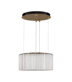Nol Pendant Ceiling Light Antique Brass Triac Dimmable LED 49W 3185lm 3000K-1