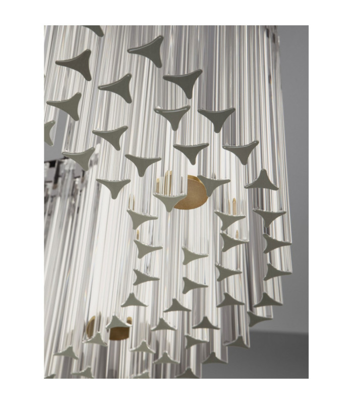 Nol Pendant Ceiling Light Antique Brass Triac Dimmable LED 49W 3185lm 3000K-7