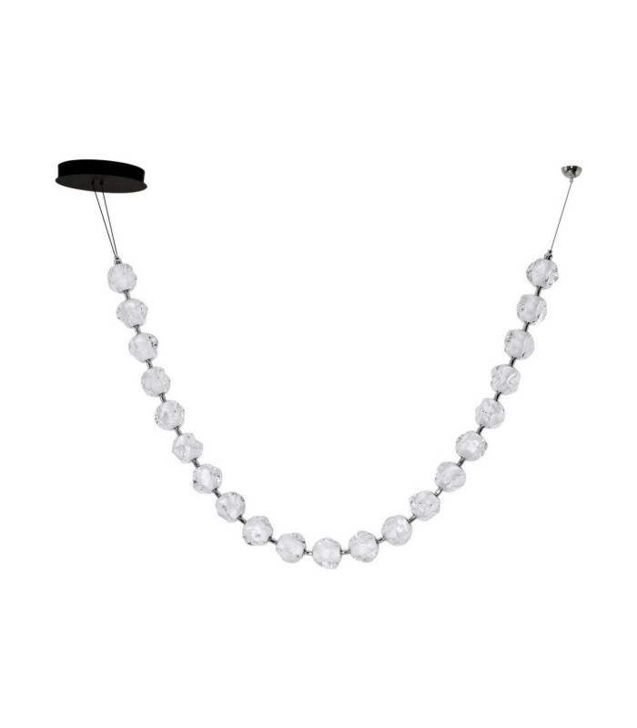 Ifos Pendant Ceiling Light Sandy Black Chrome Triac Dimmable LED 91W 6659lm 3000K-1