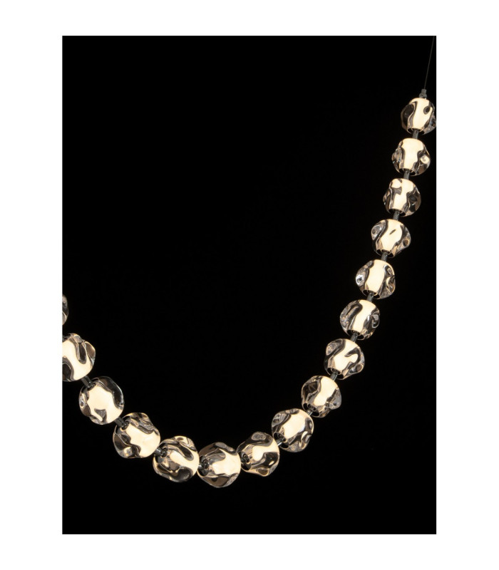Ifos Pendant Ceiling Light Sandy Black Chrome Triac Dimmable LED 91W 6659lm 3000K-5