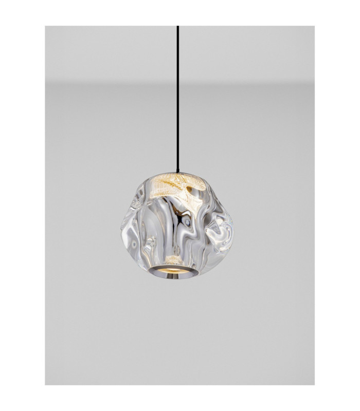 Ifos Pendant Ceiling Light Sandy Black Chrome LED 6W 270lm 3000K-5