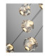 Ifos Cluster Pendant Ceiling Light Sandy Black Chrome Triac Dimmable LED 25W 1301lm 3000K-5