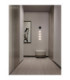 Ifos Slim Pendant Ceiling Light Sandy Black Chrome LED 17W 1100lm 3000K-2