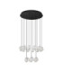 Ifos Cluster Pendant Ceiling Light Sandy Black Chrome Triac Dimmable LED 87W 5057lm 3000K-1