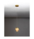 Alicia Slim Pendant Ceiling Light Gold Triac Dimmable LED 5W 315lm 3000K-4
