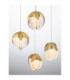 Alicia Cluster Pendant Ceiling Light Gold Triac Dimmable LED 25W 1878lm 3000K-2