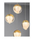 Alicia Cluster Pendant Ceiling Light Gold Triac Dimmable LED 25W 1878lm 3000K-5