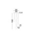 Alicia Cluster Pendant Ceiling Light Gold Triac Dimmable LED 25W 1878lm 3000K-7