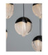 Alicia Cluster Pendant Ceiling Light Sandy Black Triac Dimmable LED 90W 5670lm 3000K-7