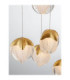 Alicia Cluster Pendant Ceiling Light Gold Triac Dimmable LED 90W 5670lm 3000K-6