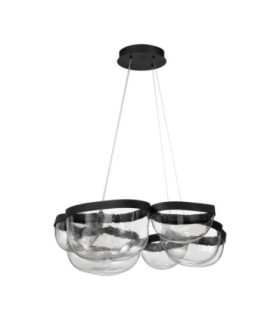 Clair Integrated LED Pendant Ceiling Light Sandy Black Triac Dimmable LED 65W 2611lm 3500K-1