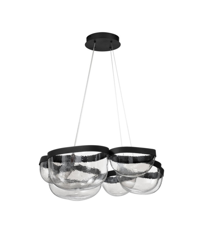 Clair Integrated LED Pendant Ceiling Light Sandy Black Triac Dimmable LED 65W 2611lm 3500K-1