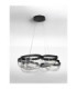Clair Integrated LED Pendant Ceiling Light Sandy Black Triac Dimmable LED 65W 2611lm 3500K-3