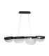 Clair Pendant Ceiling Light Sandy Black Triac Dimmable LED 43W 1766lm 3500K-1