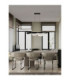 Clair Pendant Ceiling Light Sandy Black Triac Dimmable LED 43W 1766lm 3500K-2