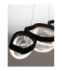 Clair Pendant Ceiling Light Sandy Black Triac Dimmable LED 43W 1766lm 3500K-6