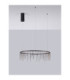 Stellar Integrated LED Pendant Ceiling Light Black Chrome Triac Dimmable LED 25W 1875lm 3000K-4