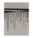 Stellar Integrated LED Pendant Ceiling Light Black Chrome Triac Dimmable LED 30W 2422lm 3000K-6