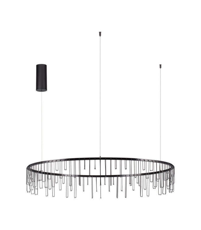 Stellar Integrated LED Pendant Ceiling Light Black Chrome Triac Dimmable LED 36W 3116lm 3000K-1