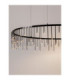 Stellar Integrated LED Pendant Ceiling Light Black Chrome Triac Dimmable LED 36W 3116lm 3000K-2