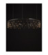 Stellar Integrated LED Pendant Ceiling Light Black Chrome Triac Dimmable LED 36W 3116lm 3000K-5