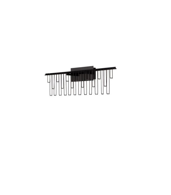 Stellar Integrated LED Wall Lamp Black Chrome Triac Dimmable LED 11W 892lm 3000K-3