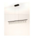 Stellar Bar Pendant Ceiling Light Black Chrome Triac Dimmable LED 17W 1355lm 3000K-7