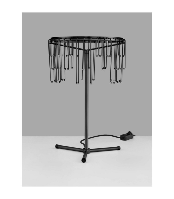 Stellar Table Lamp Black Chrome Dimmable LED 14W 953lm 3000K-3