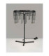 Stellar Table Lamp Black Chrome Dimmable LED 14W 953lm 3000K-4