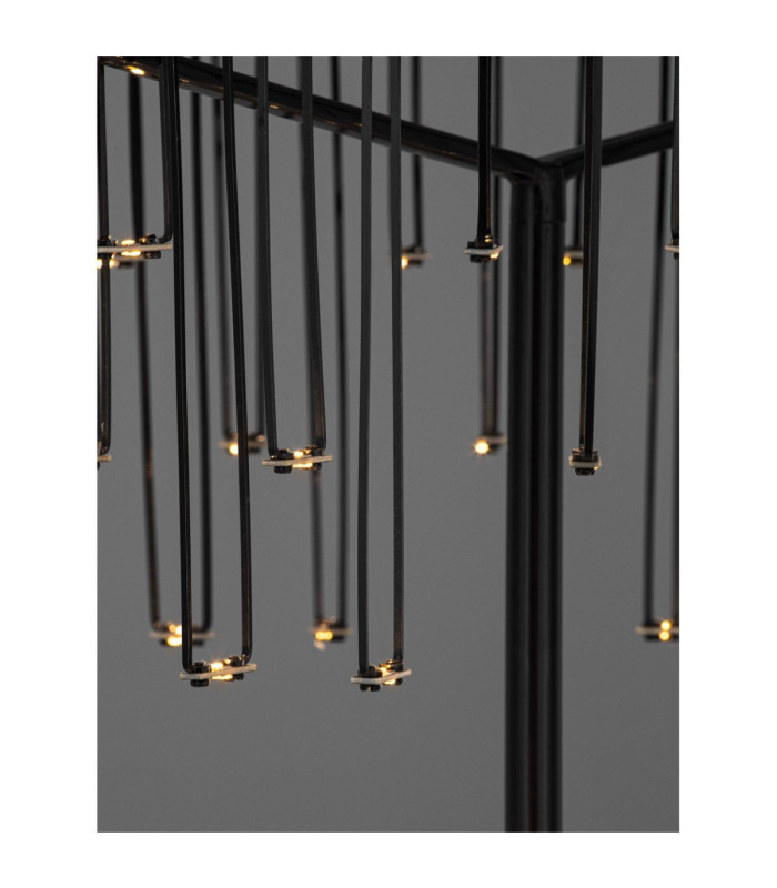 Stellar Table Lamp Black Chrome Dimmable LED 14W 953lm 3000K-5