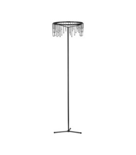 Stellar Floor Lamp Black Chrome Dimmable LED 17W 1266lm 3000K-1
