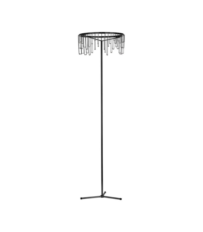 Stellar Floor Lamp Black Chrome Dimmable LED 17W 1266lm 3000K-1