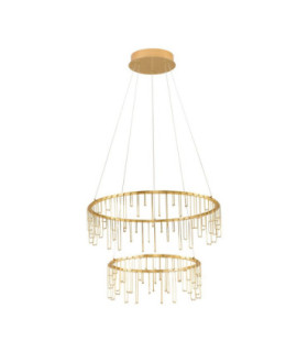 Stellar Integrated LED Pendant Ceiling Light Gold Triac Dimmable LED 41W 3317lm 3000K-1