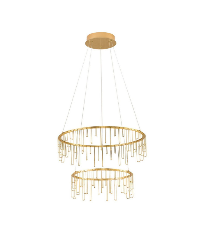 Stellar Integrated LED Pendant Ceiling Light Gold Triac Dimmable LED 41W 3317lm 3000K-1