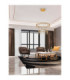 Stellar Integrated LED Pendant Ceiling Light Gold Triac Dimmable LED 41W 3317lm 3000K-2